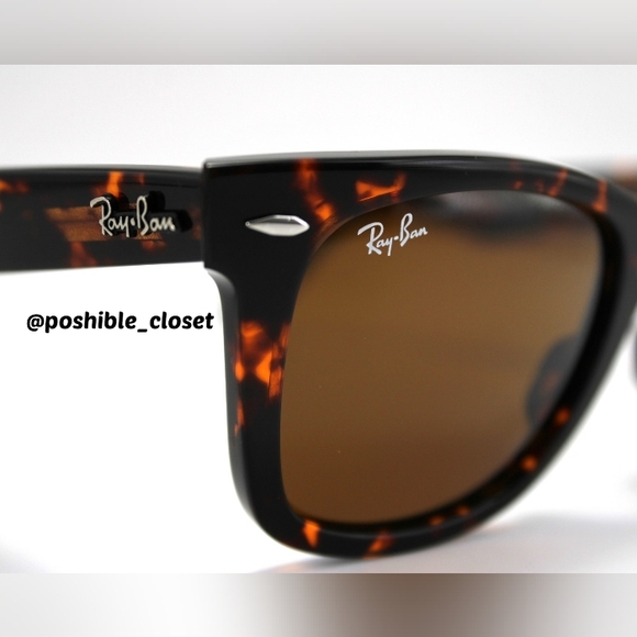 Model Display Ray-Ban RB2140 Wayfarer Tortoise Brown main image 6